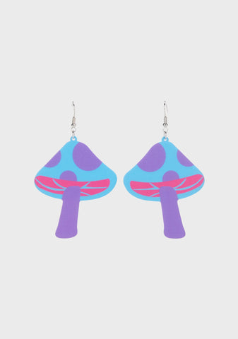 Saturn Girl Drop Earrings