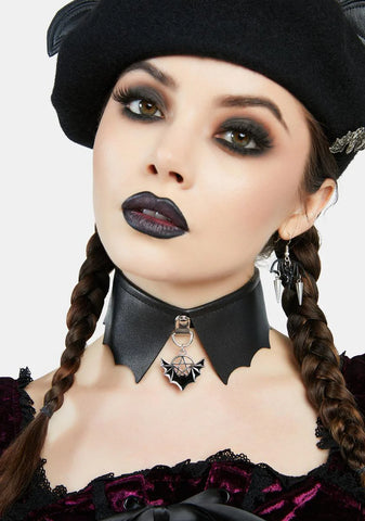 Creature Of The Night Collared Choker