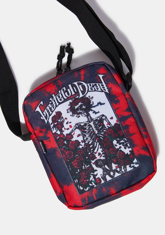 Grateful Dead Bertha Skeleton Crossbody Bag