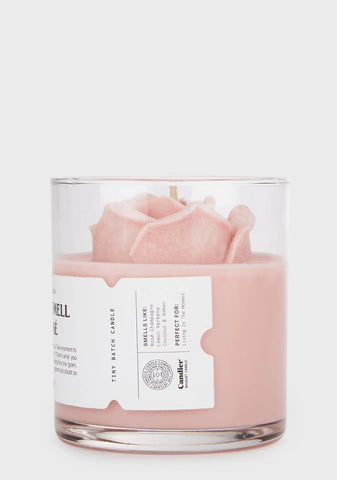 Stop And Smell The Rose Candle