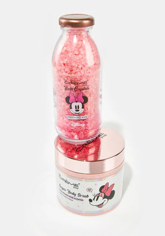 X Disney Fantasmic Holiday Set Body Scrub Bath Salts