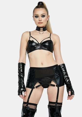 Absolute Demand Vegan Leather Waistband