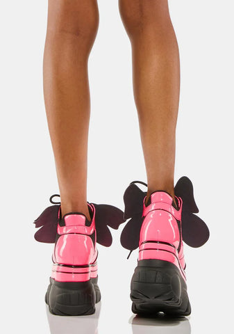 Transformed By The Beat Butterfly Sneakers