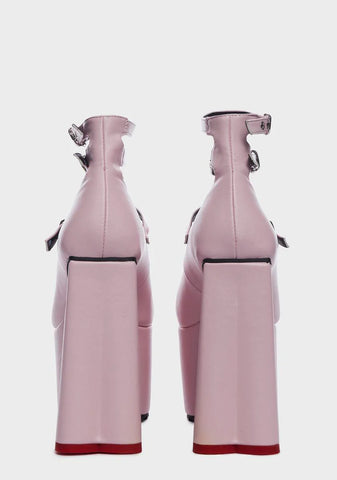 No Excuses Platform Heels