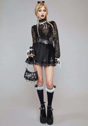 Dark Banshee's Lament Lace Bodysuit