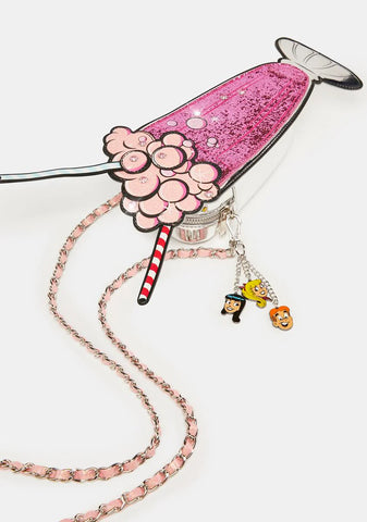 Drink Your Milkshake Crossbody Bag