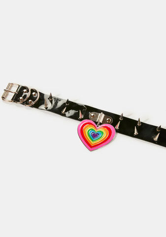 Layers To Love Spiked Choker