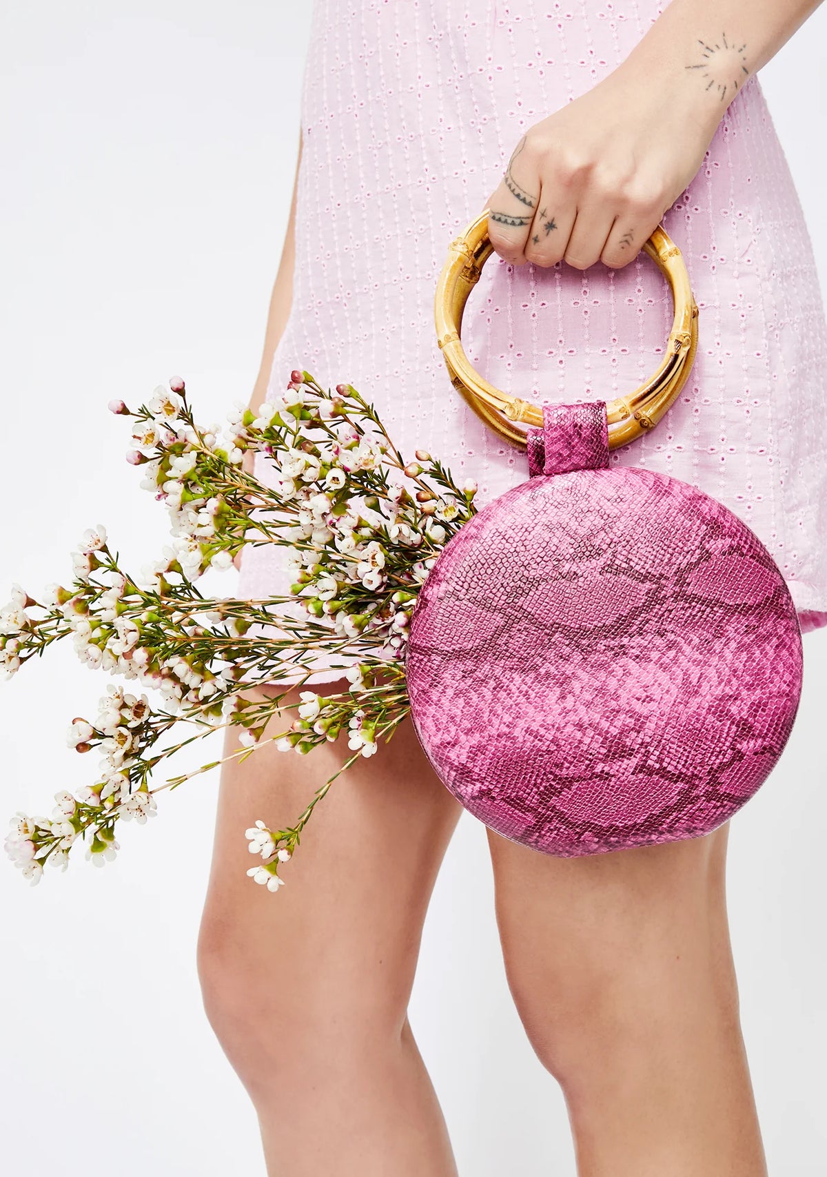 Sinner's Love Snakeskin Bag