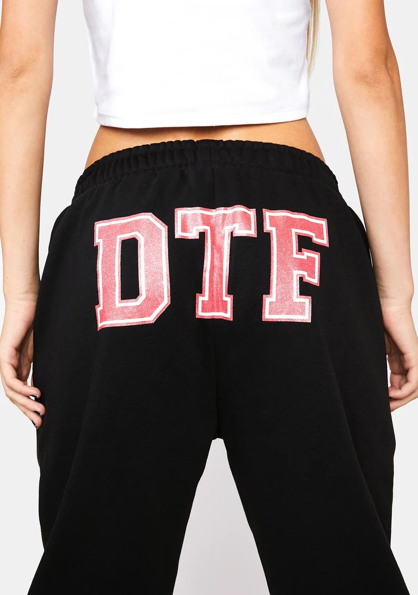 Down To Freak Glitter Sweatpants