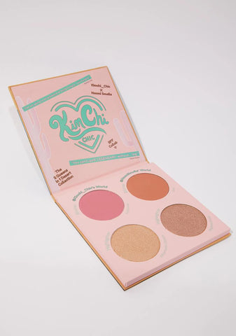 x Naomi Smalls 2 Queens In 1 Desert Sunkissed In June Blush & Highlighter Palette