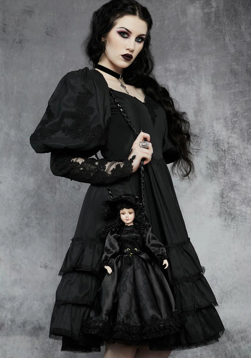 Darkness Come Play With Us Doll Purse