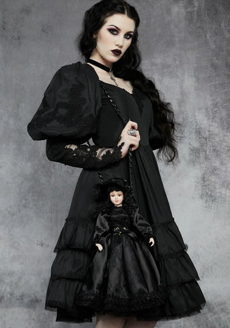 Darkness Come Play With Us Doll Purse