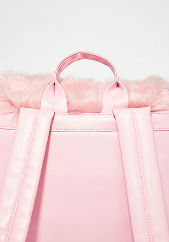 Candy Fur Backpack