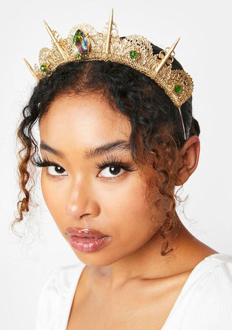 Antoinette Gold Tiara