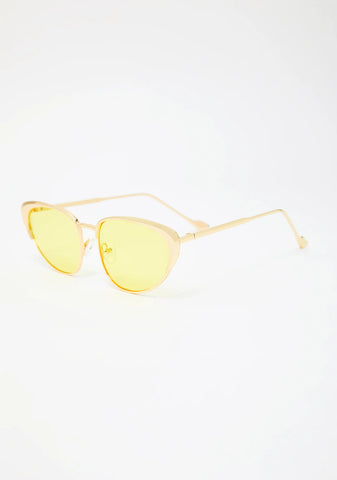 Caution Total Wannabe Cat Eye Sunglasses