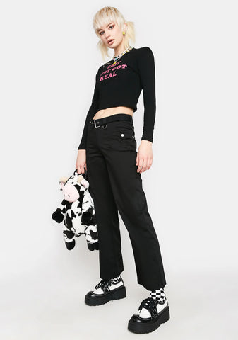 Sia Low Rise Cargo Pants