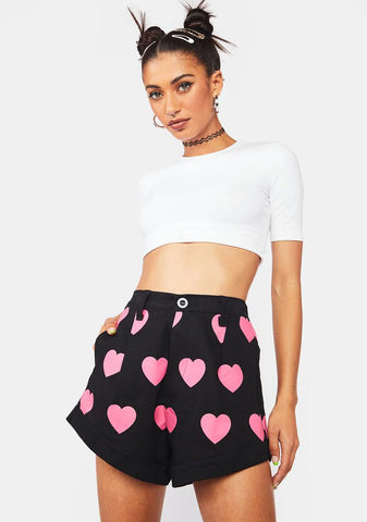 All The Lovers Heart Shorts