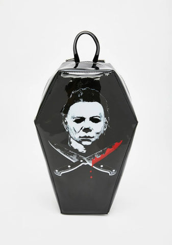 Michael Myers Coffin Backpack