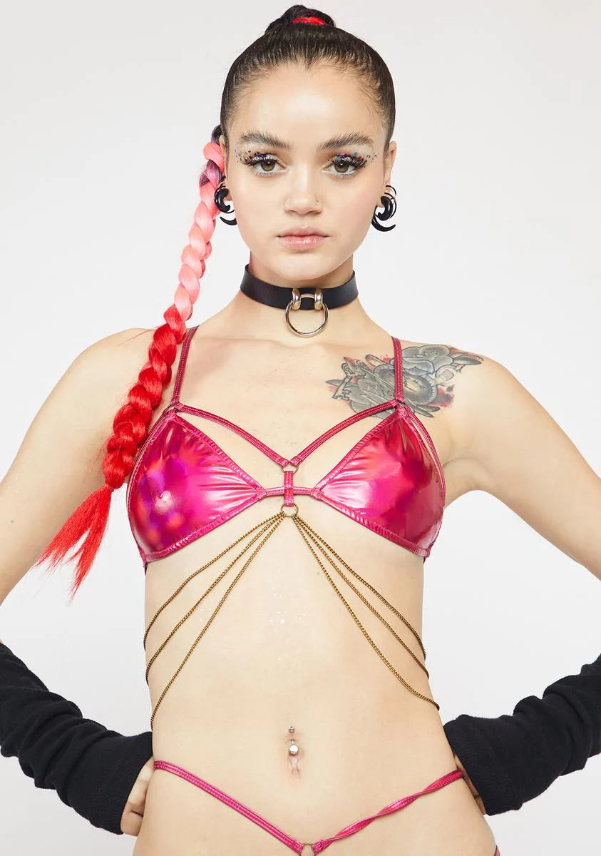 Sweet Digital Ecstasy Harness Top