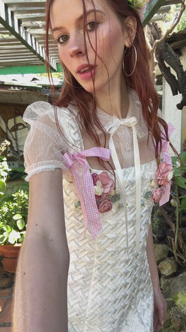 Pixie Stardust Mini Dress - Floral Basket