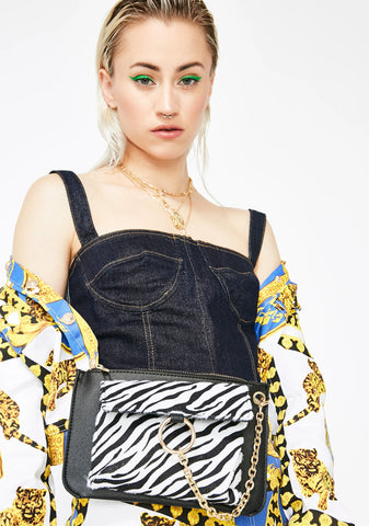 Earn Ya Stripez Zebra Fanny Pack