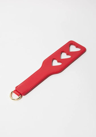 Red Heart Spanking Paddle