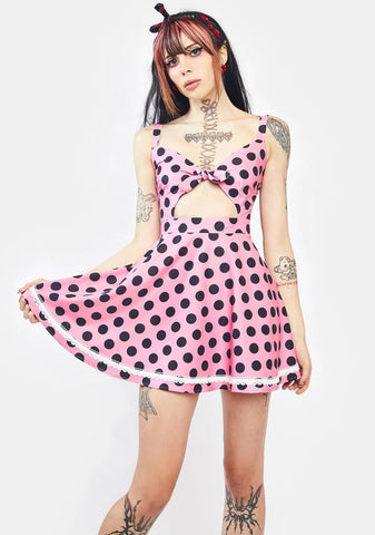 Baby Settle Down Sometime Mini Dress