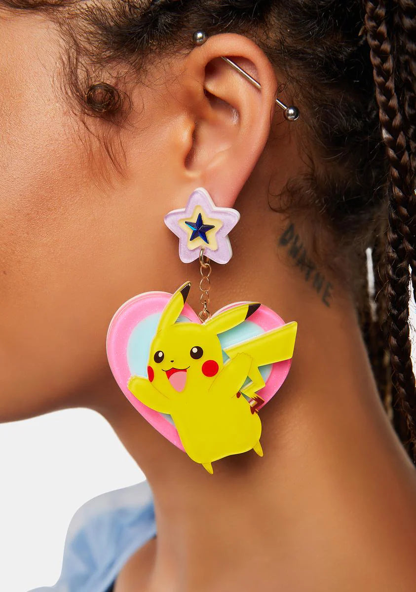 Pika! Pika! Drop Earrings