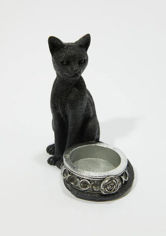 Black Cat Tea Light