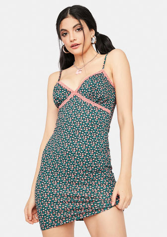 Night Enough Is Enough Floral Mini Dress