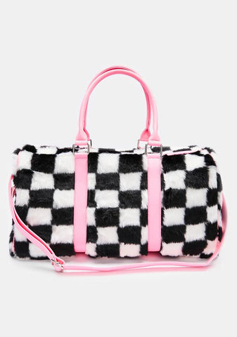 Iconic Trio Fuzzy Weekender Bag