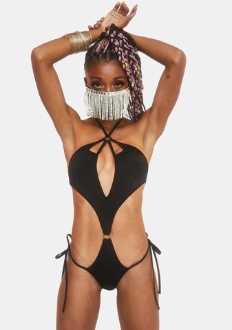 Dream Bigger Cut-Out Bodysuit