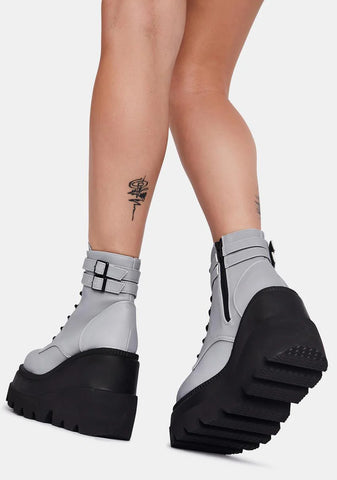 Shaker-52 Platform Ankle Boots
