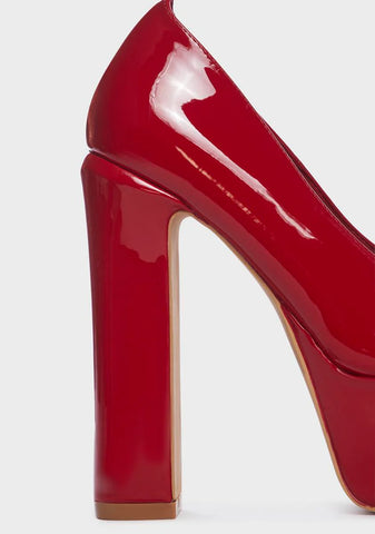 Ruby Glad To Be Back Patent Heels