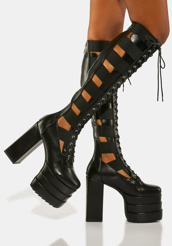 Smooth Criminal Platform Heels