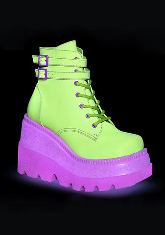 Watermelon Technopagan Boots