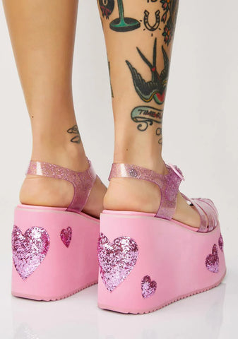 Million Dollar Baby Jelly Platforms