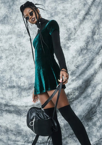 Into The Woods Velvet Dress