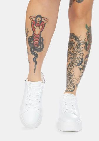 Waste The Night Platform Sneakers