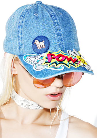 Cartoon Heroes Dad Hat