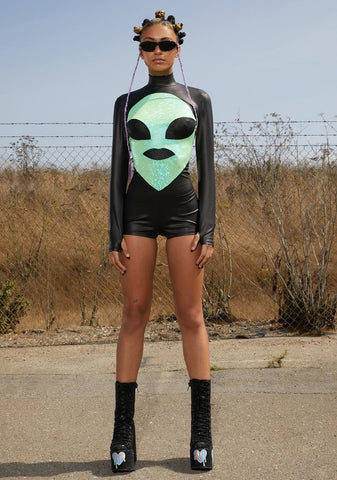 Beyond The Stars Alien Romper