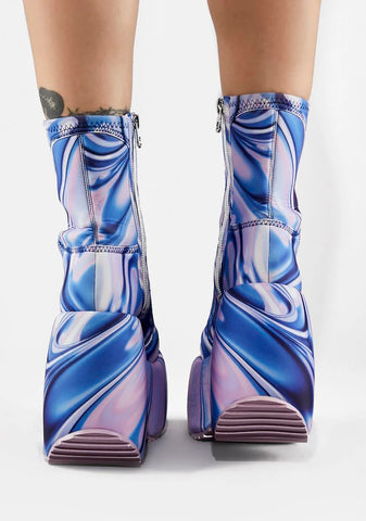 Soul Vibration Platform Boots
