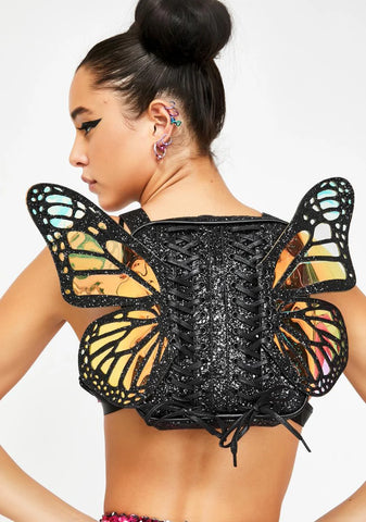 Metamorphic Glitter Backpack