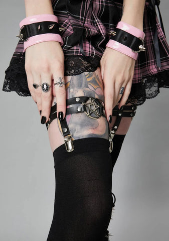 Enchanted Allure Pentagram Garters