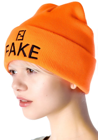 F'in Fake Beanie - Orange