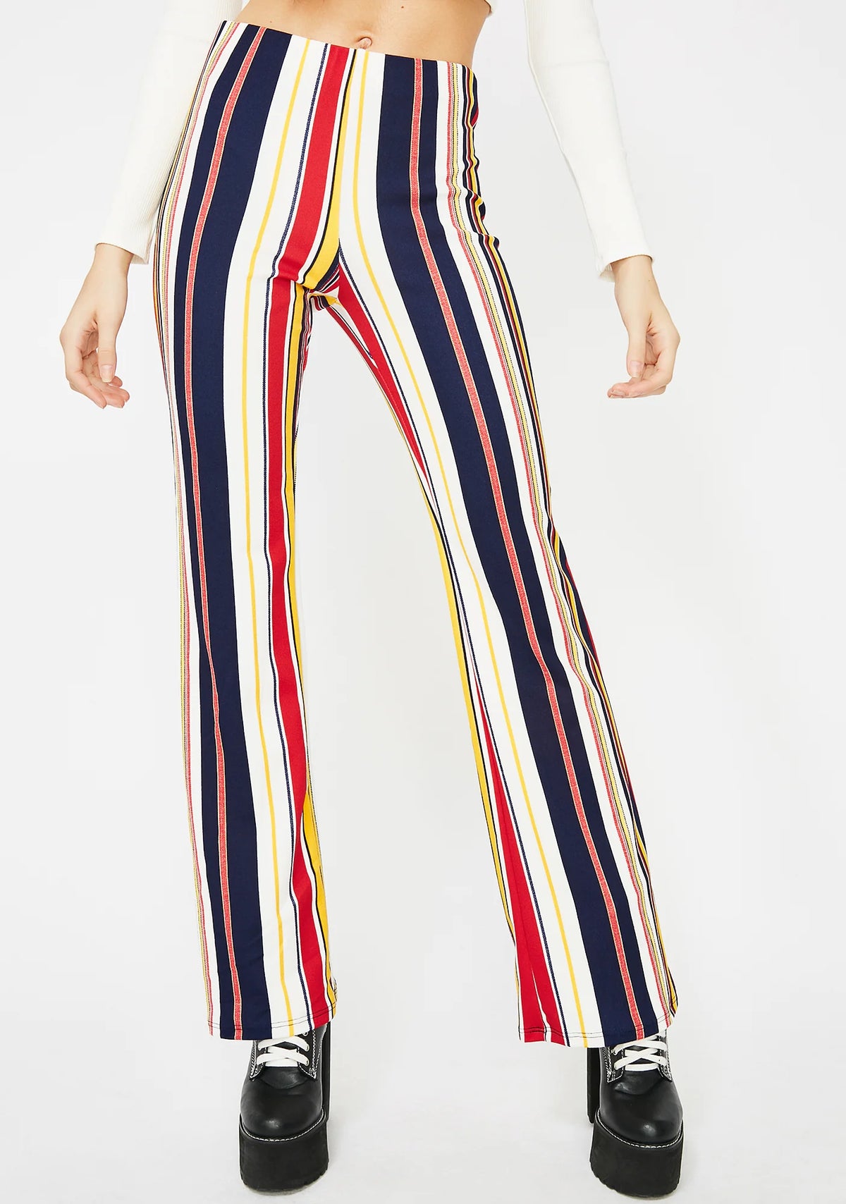 Shakedown Street Striped Flares