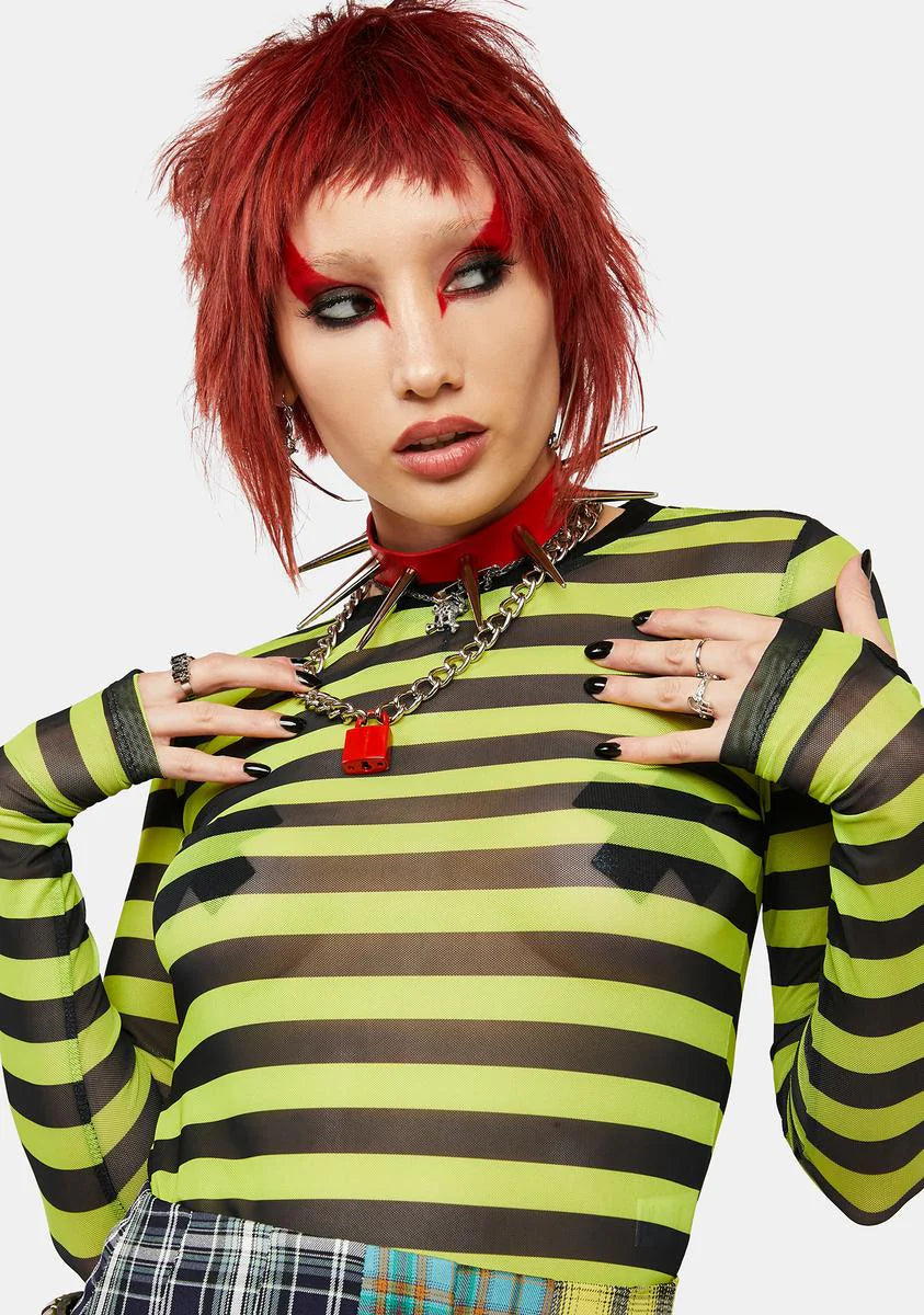 Alien Local Heathens Mesh Top