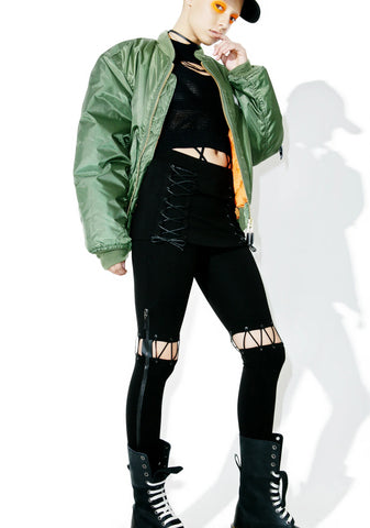 A Different Story Lace-Up Pants