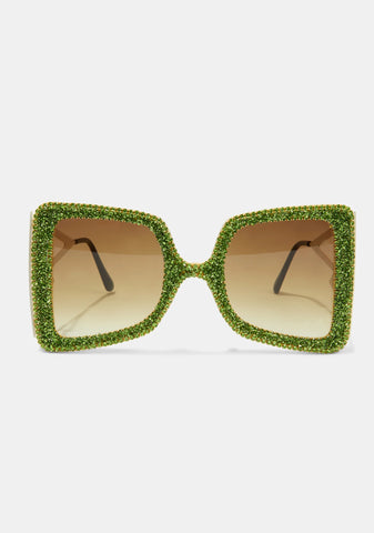 Dude Act Fast Oversized Sunglasses