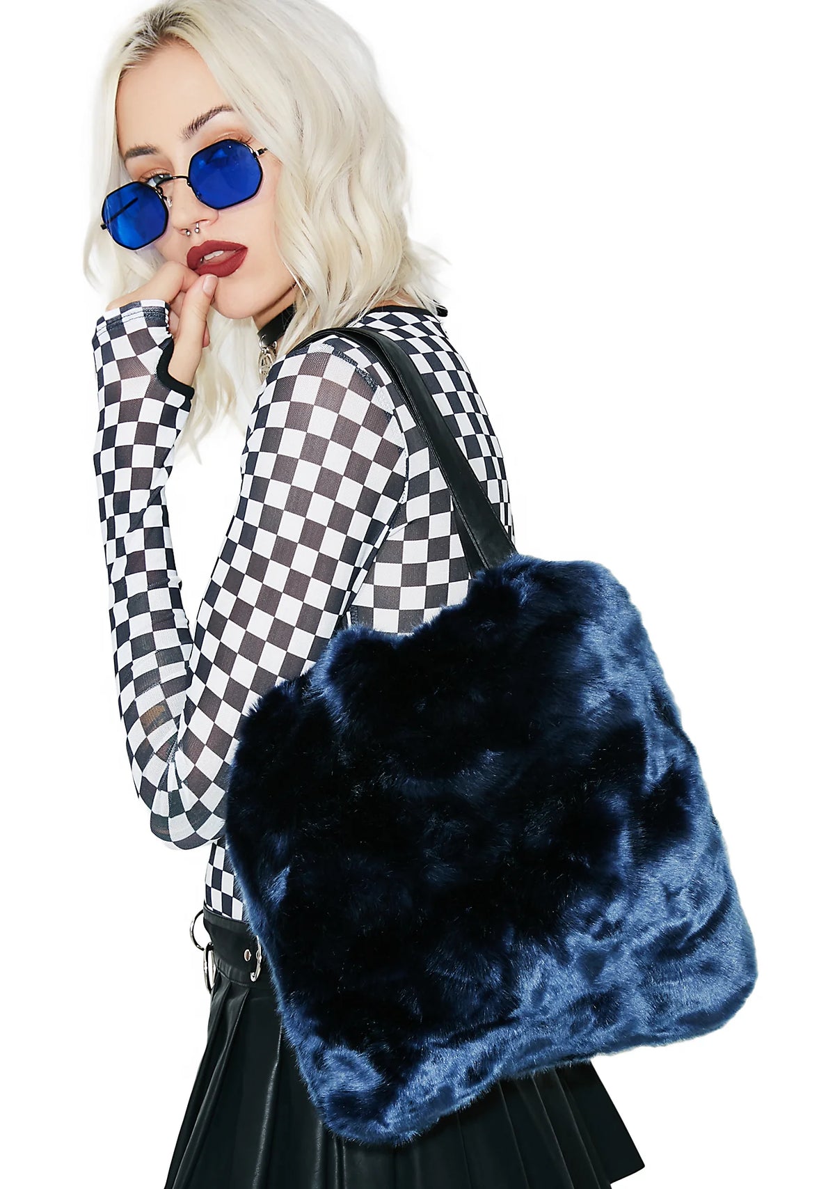 Soft Touch Furry Tote